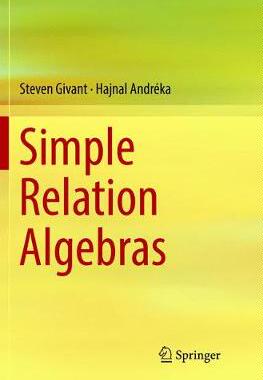 【预订】Simple Relation Algebras