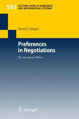 【预订】Preferences in Negotiations