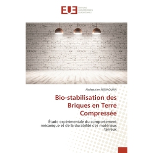 预订 Bio-stabilisation des Briques en Terre Compressée: 9786209334597