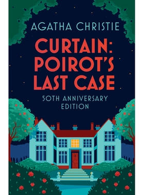 预售 帷幕 阿加莎逝世50周年 精装纪念版 英文原版 Agatha Christie 阿婆经典推理小说 Curtain: Poirot’s Last Case