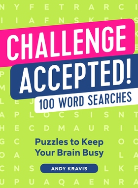 预订 Challenge Accepted!: 100 Word Searches: 9781641524582