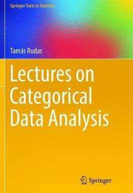 【预订】Lectures on Categorical Data Analysis