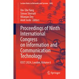 ICICT 2024, London, Volume 6