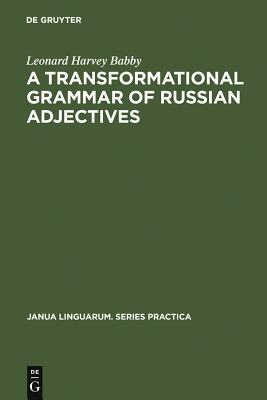 【预订】A transformational grammar of Russian adjectives 9783111000404