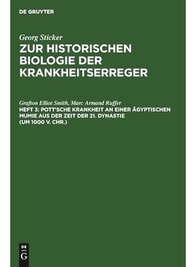 预订 Pott’sche Krankheit an einer ägyptischen Mumie aus der Zeit der 21. Dynastie (um 1000 v. Chr.): 9783111208176