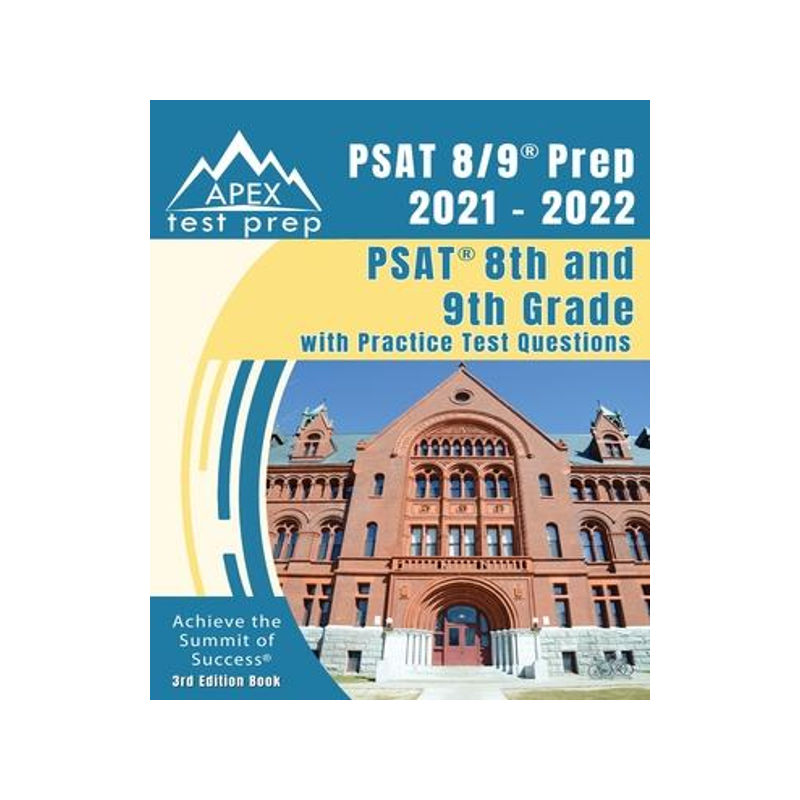[预订]PSAT 8/9 Prep 2021 - 2022: PSAT 8th and 9th Grade with Practice Test Questions [3rd Edition Book] 9781628456820