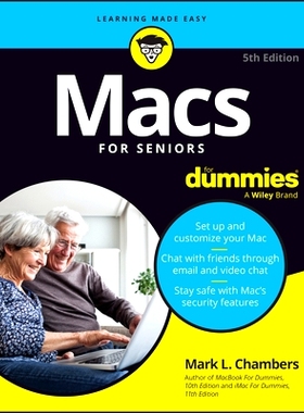 预订 Macs for Seniors for Dummies, 5Th Edition: 9781394313532