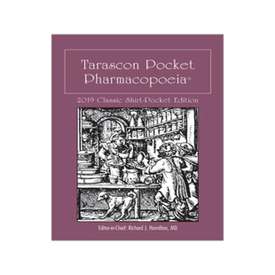 [预订]Tarascon Pocket Pharmacopoeia 2019 Classic Shirt-Pocket Edition 9781284167528