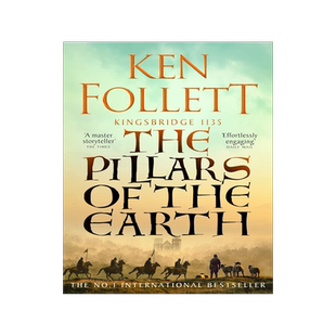 中世纪三部曲1 圣殿春秋 新版 肯·福莱特 Ken Follett 英文原版 The Pillars of the Earth (The Kingsbridge Novels, 1)