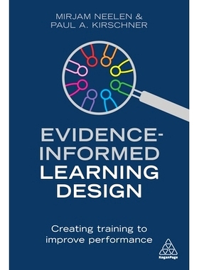 预订 Evidence-Informed Learning Design: Creating Training to Improve Performance: 9781789661439