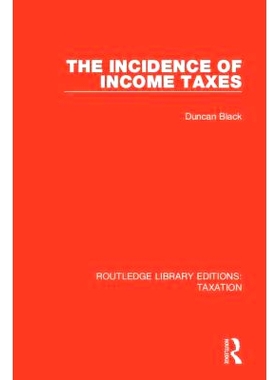 预订 The Incidence of Income Taxes 所得税的发生率: 9780815349655