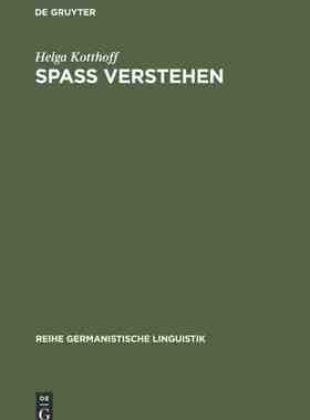 【预订】Spaß Verstehen 9783484311961