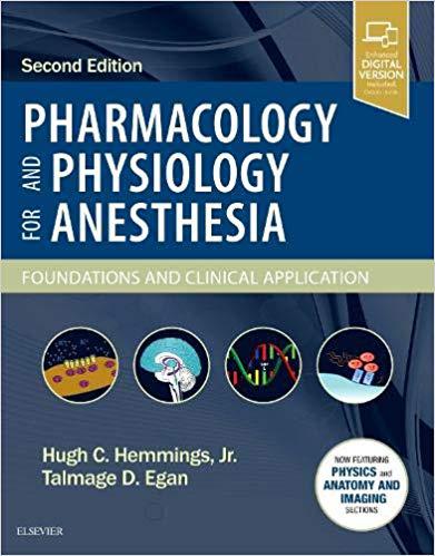 Pharmacology and Physiology for Anesthesia 麻醉的药理学与生理学