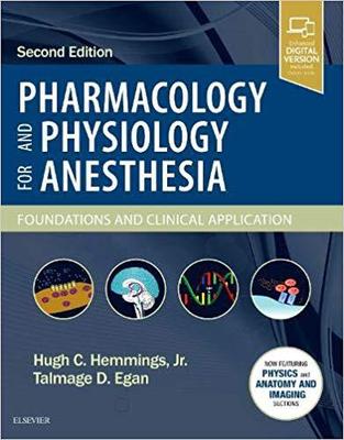 Pharmacology and Physiology for Anesthesia 麻醉的药理学与生理学