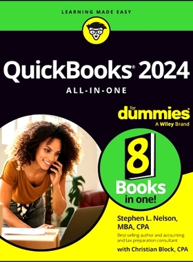 预订 QuickBooks 2024 All-In-One for Dummies