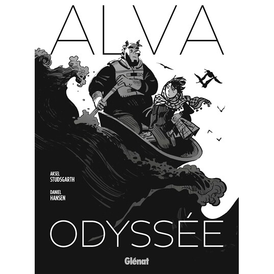 现货 Daniel Hansen新作 阿尔瓦 奥德赛 Alva Odyssée 安古兰漫画节提名漫画家 法语原版 欧漫法漫 Aksel Studsgarth