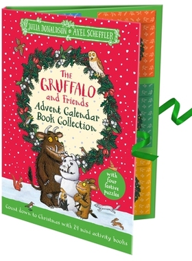 预订 The Gruffalo and Friends Advent Calendar Book Collection: New for 2025! Count down to Christmas with 24 mini activi