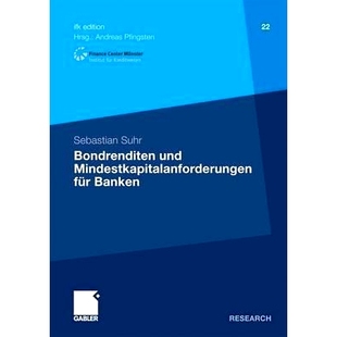 Bondrenditen Banken und für 9783834922359 Mindestkapitalanforderungen 预订
