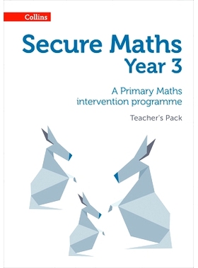 预订 Secure Year 3 Maths Teacher’s Pack: A Primary Maths intervention programme: 9780008221454