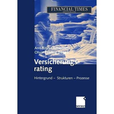 预订 Versicherungsrating: Hintergrund — Strukturen — Prozesse: 9783322920775