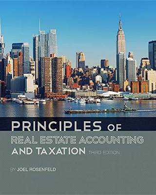 [预订]Principles of Real Estate Accounting and Taxation 9781516525270