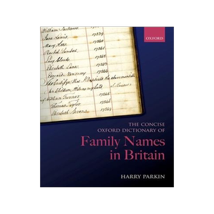 [预订]The Concise Oxford Dictionary of Family Names in Britain 9780198868255