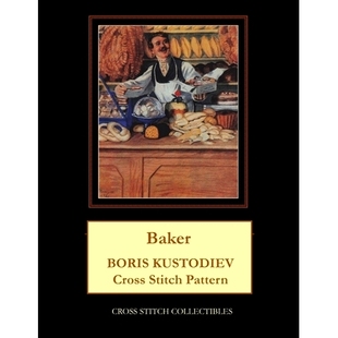 Kustodiev Boris Cross Stitch 9781727805918 预订 Pattern Baker