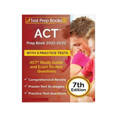 [预订]ACT Prep Book 2021-2022 with 3 Practice Tests: ACT Study Guide and Exam Review Questions [7th Editio 9781637758137