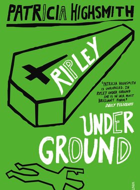 预售 天才雷普利2 地下雷普利 英文原版 Ripley Under Ground (A Ripley Novel, 2) 帕特里夏·海史密斯 Patricia Highsmith