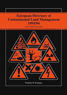 预订 European Directory of Contaminated Land Management 1993/94