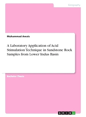 预订 A Laboratory Application of Acid Stimulation Technique in Sandstone Rock Samples from Lower Indus Basin: 9783346740