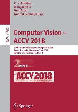 【预订】Computer Vision – ACCV 2018