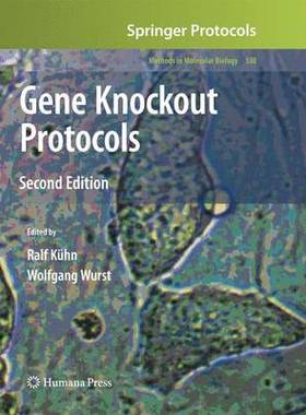 【预订】Gene Knockout Protocols