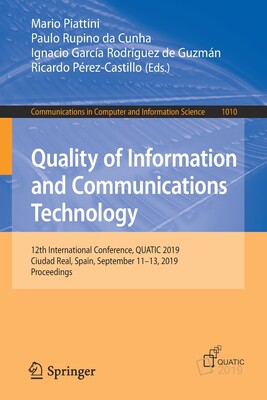 【预订】Quality of Information and Communications Technology