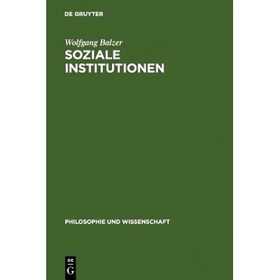 预订 Soziale Institutionen: 9783110138504