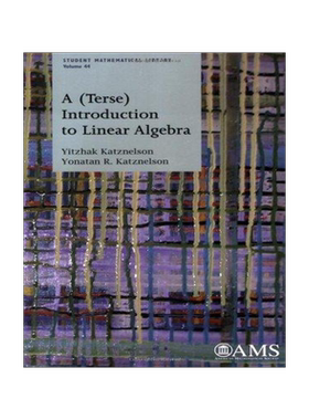 [预订]A (Terse) Introduction to Linear Algebra 9780821844199