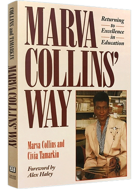 现货 马文柯林斯的教育方法 英文原版 Marva Collins' Way:Updated 亲子育儿书籍 马文科林斯
