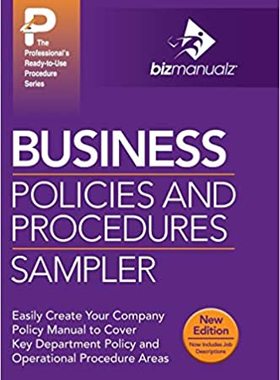 【预订】Business Policies and Procedures Sampler