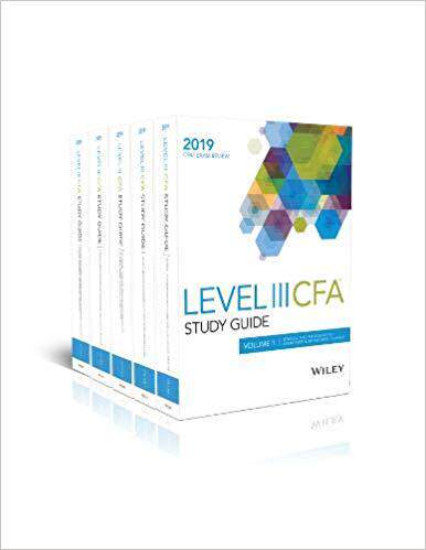 【预售】Wiley Study Guide For 2019 Level Iii...