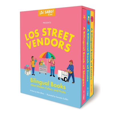 预订 Los Street Vendors: A Collection of Bilingual Books about Shapes, Colors, and Fruits Inspired by Latin American Cul