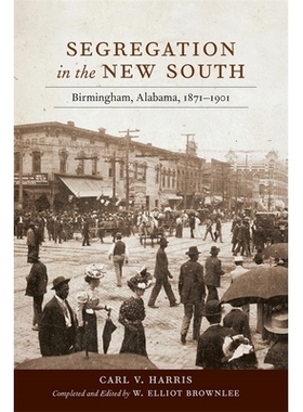 预订 Segregation in the New South: Birmingham, Alabama, 1871-1901 新南方的种族隔离：阿拉巴马州伯明翰，1871-1901: 9780807