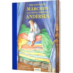 现货 安徒生童话 Hans Christian Andersen 德文原版 全彩插图绘本 小语种读物 Die schönsten Märchen