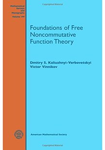 Noncommutative Free Theory Function 预售 Foundations
