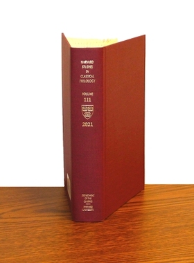 预订 Harvard Studies in Classical Philology, Volume 111: 9780674268999