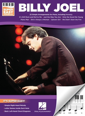 【预订】Billy Joel - Super Easy Piano Songbook
