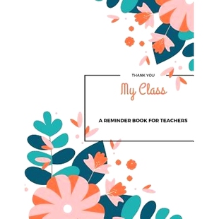 预订 My class: A memory book for teachers I Farewell gift for teachers of pupils I Thank you for teachers I Individual g