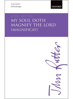 预订 My soul doth magnify the Lord (Magnificat) 我的灵魂赞美主（马加福经）: 9780193416291