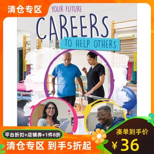 英文原版 科普书 Help 帮助别人 Others 职业 Careers 儿童职业规划 全彩早教读物育儿教育