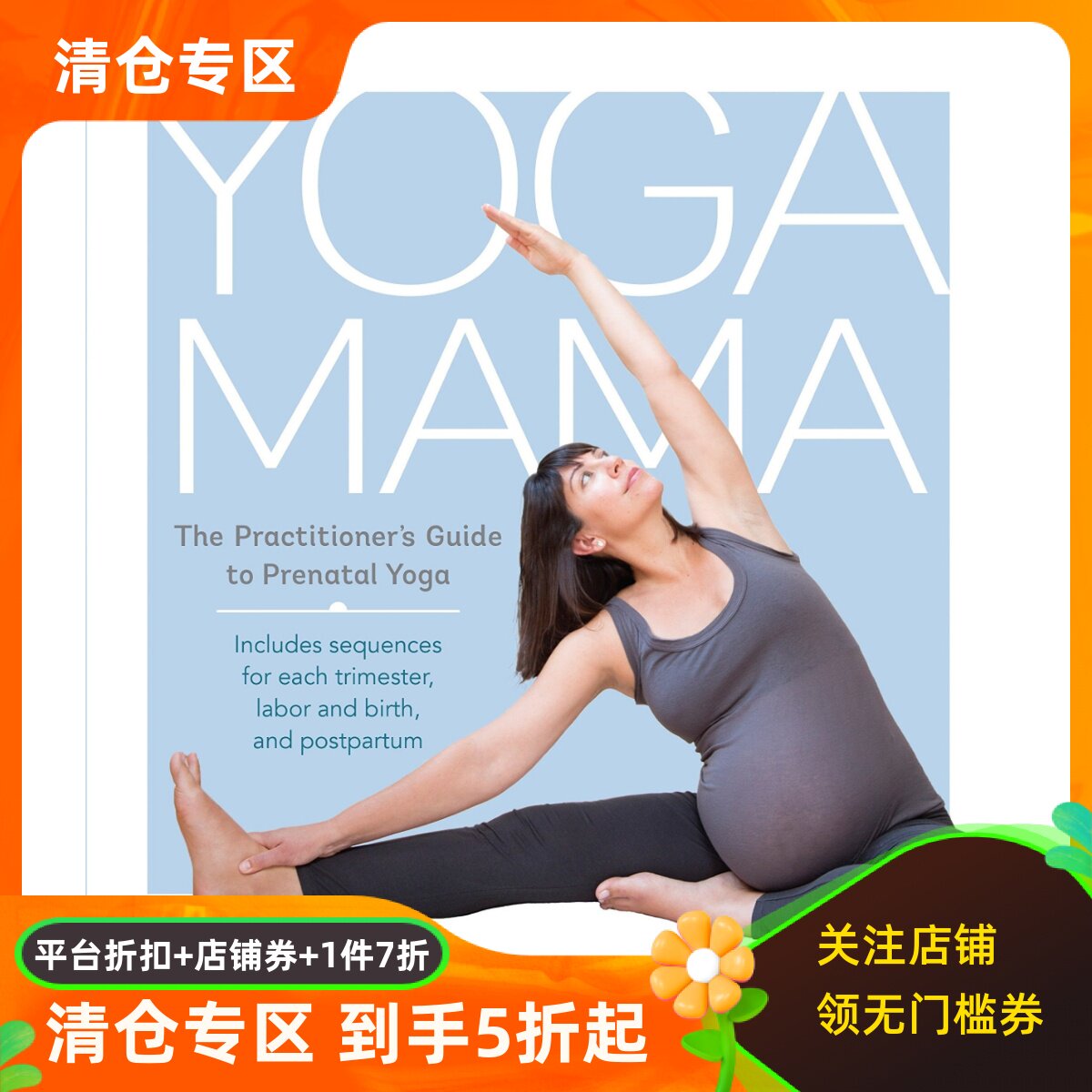 英文原版 瑜伽妈妈:产前瑜伽练习指南 Yoga Mama: The Practitioner's Guide to Prenatal Yoga