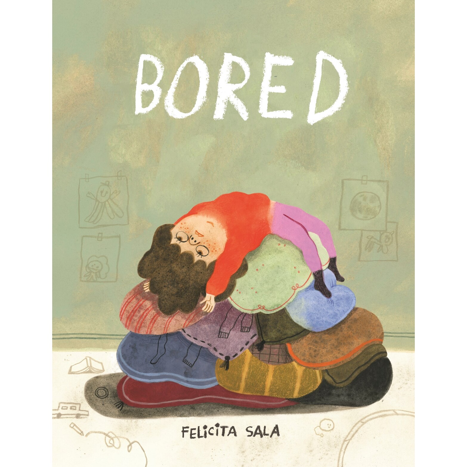 现货 无聊 Felicita Sala 绘本新作 精装 情绪管理 创意 想象力 英文原版 Bored